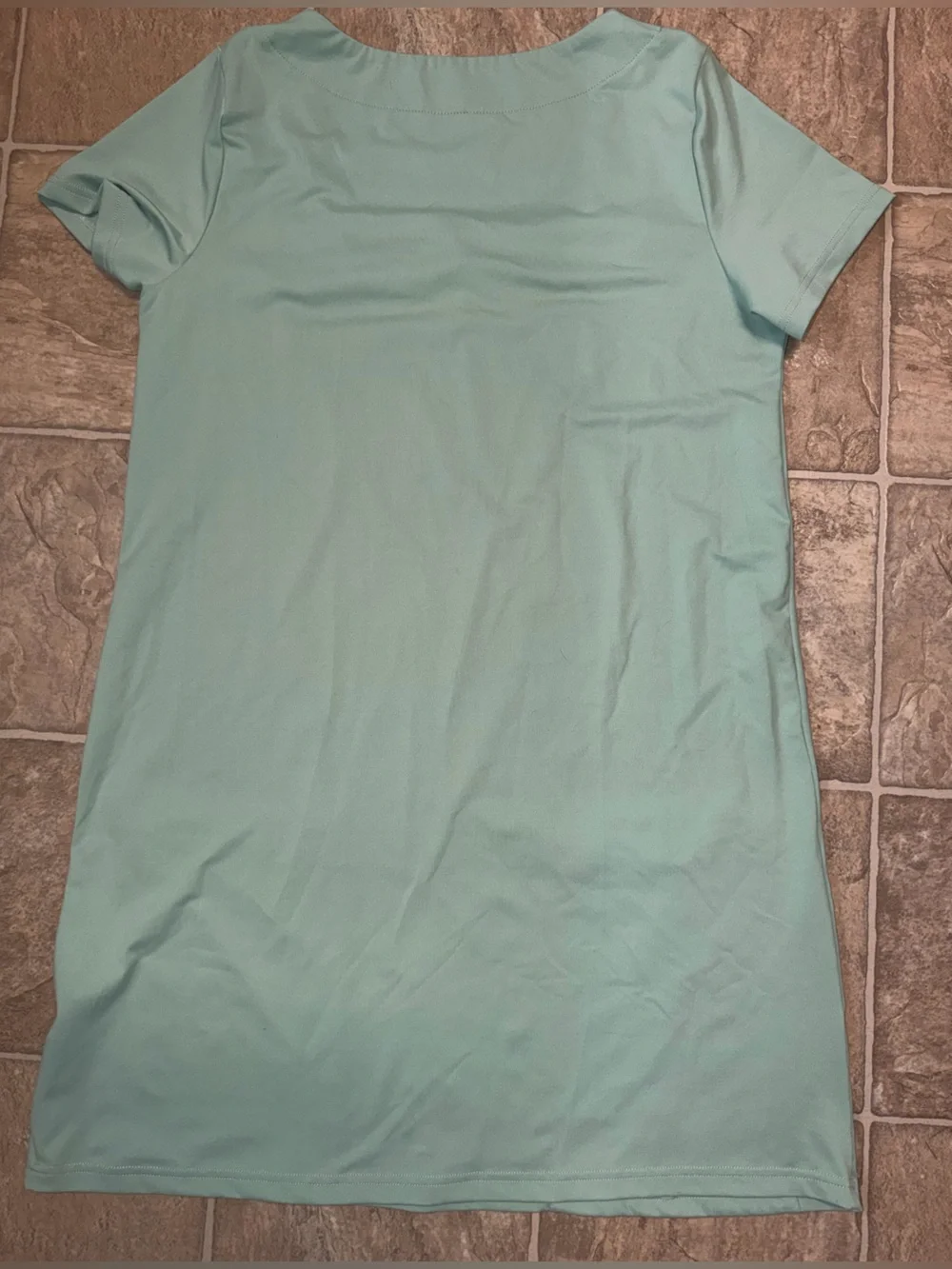 Light Green Women's Lightweight Dress - Classic Pocket Design- NWOT